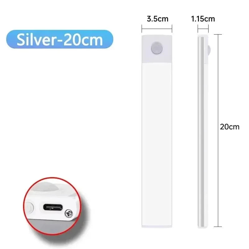 3 in 1 Under Cabinet Lights LED Motion Sensor Light