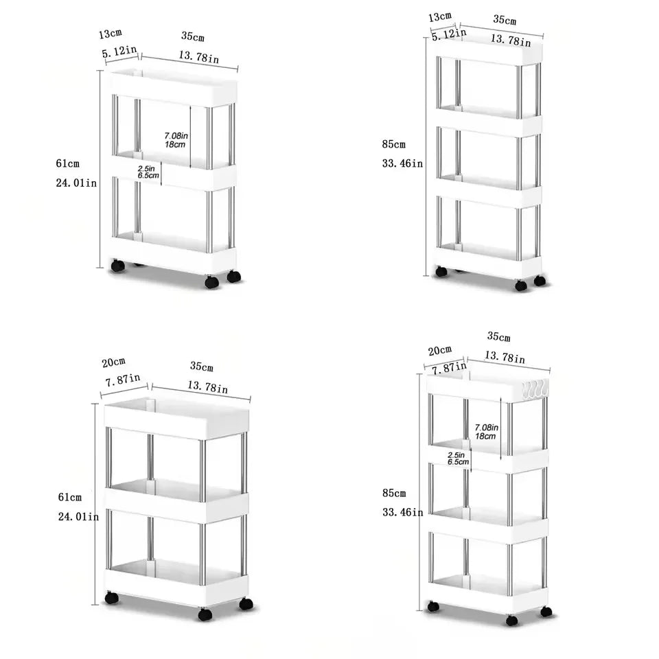 Kitchen and Bthroom Narrow Cabinet