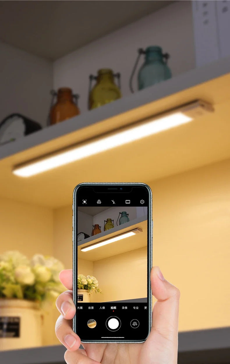 3 in 1 Under Cabinet Lights LED Motion Sensor Light