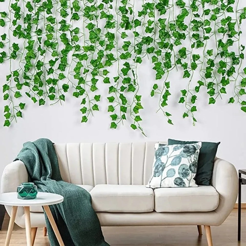 Artificial Plant Green Ivy Leaf Decor