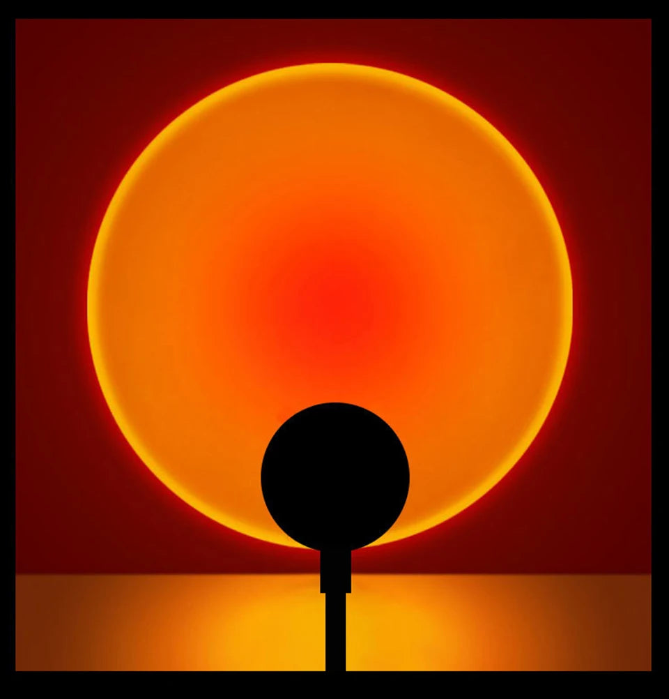 LED Sunset Projection Lamp