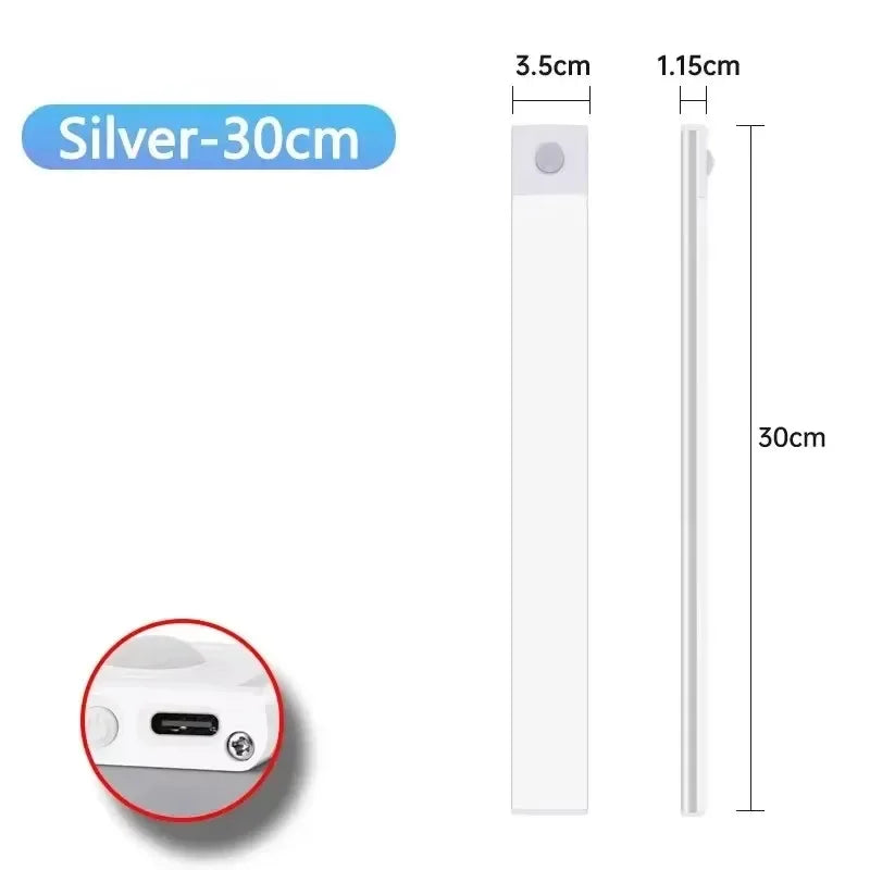 3 in 1 Under Cabinet Lights LED Motion Sensor Light