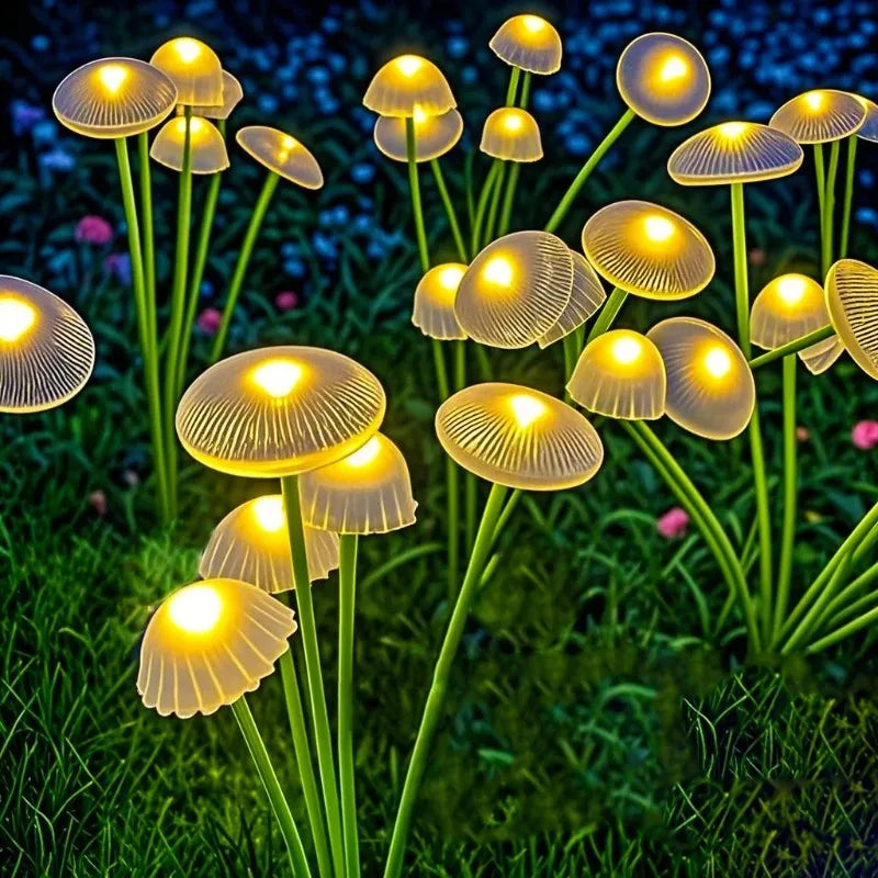 Solar Mushroom Lights Garden Lights