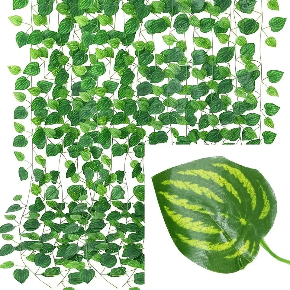 Artificial Plant Green Ivy Leaf Decor