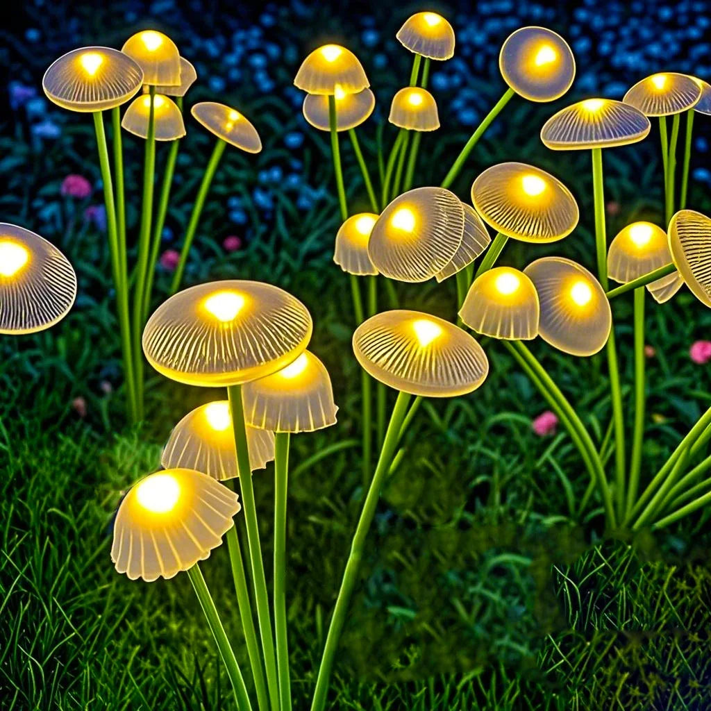 Solar Mushroom Lights Garden Lights