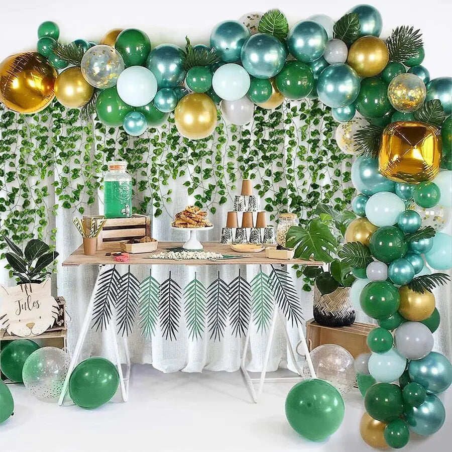 Artificial Plant Green Ivy Leaf Decor