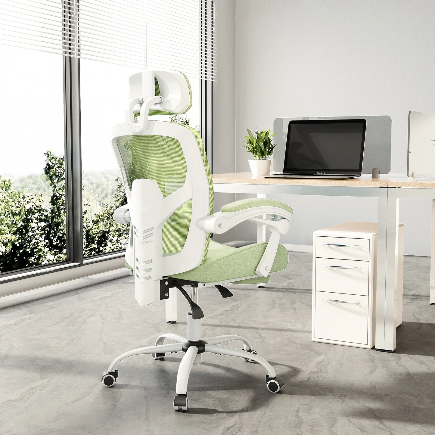 Reclining High Back Mesh Living Room Rocking Gaming Chair