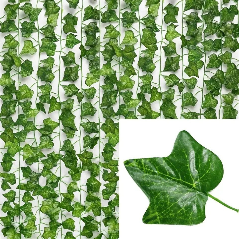 Artificial Plant Green Ivy Leaf Decor