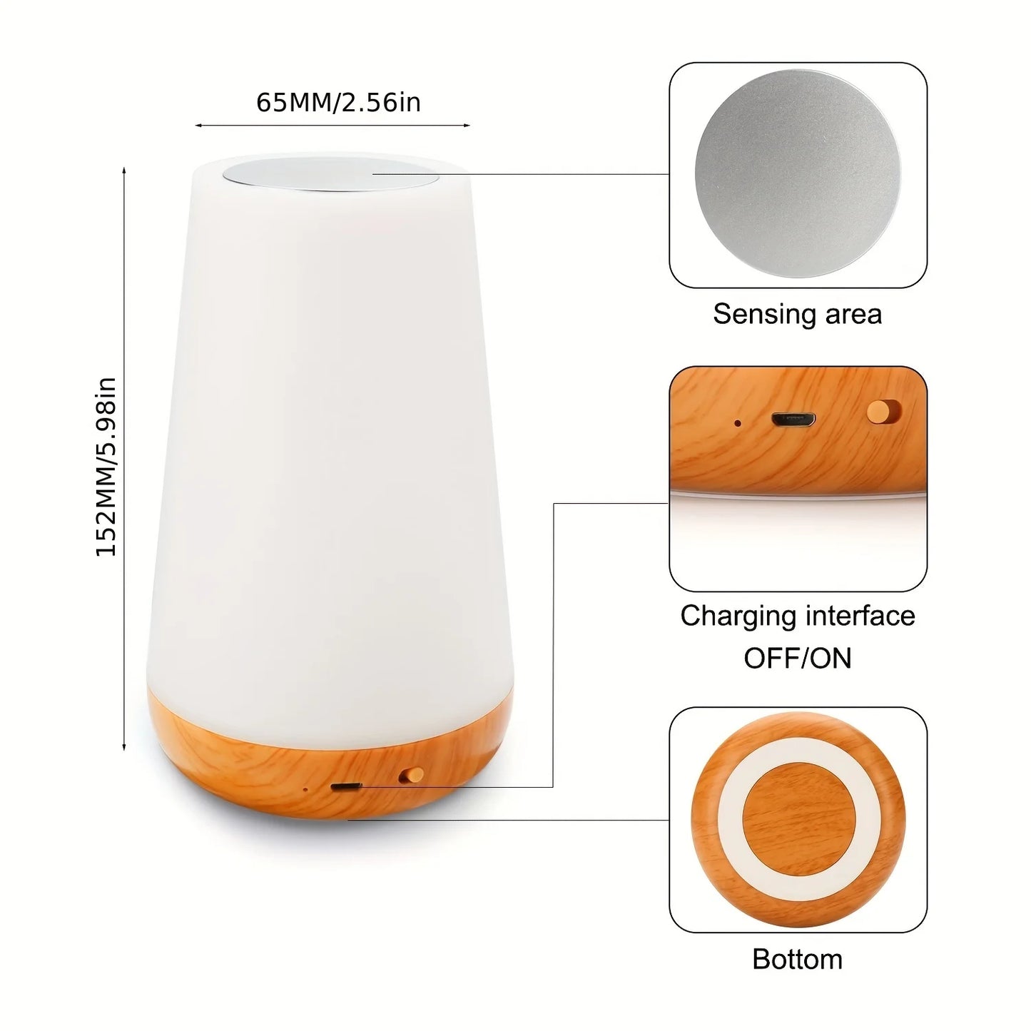 13 Color Changing Night Light Remote Control