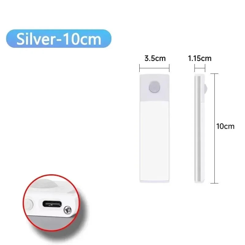 3 in 1 Under Cabinet Lights LED Motion Sensor Light