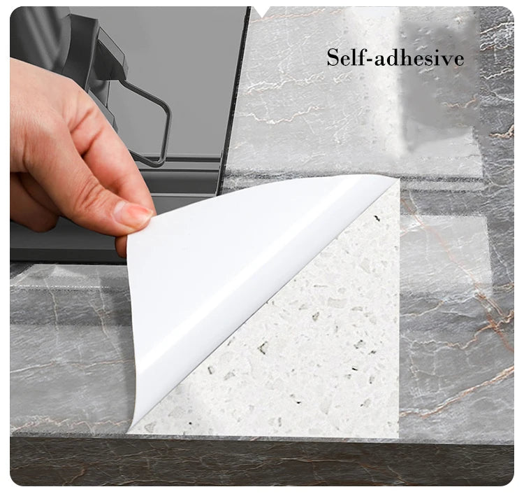 Marble Kitchen Oil-Proof Film Stove Waterproof Self-Adhesive Wallpaper countertop