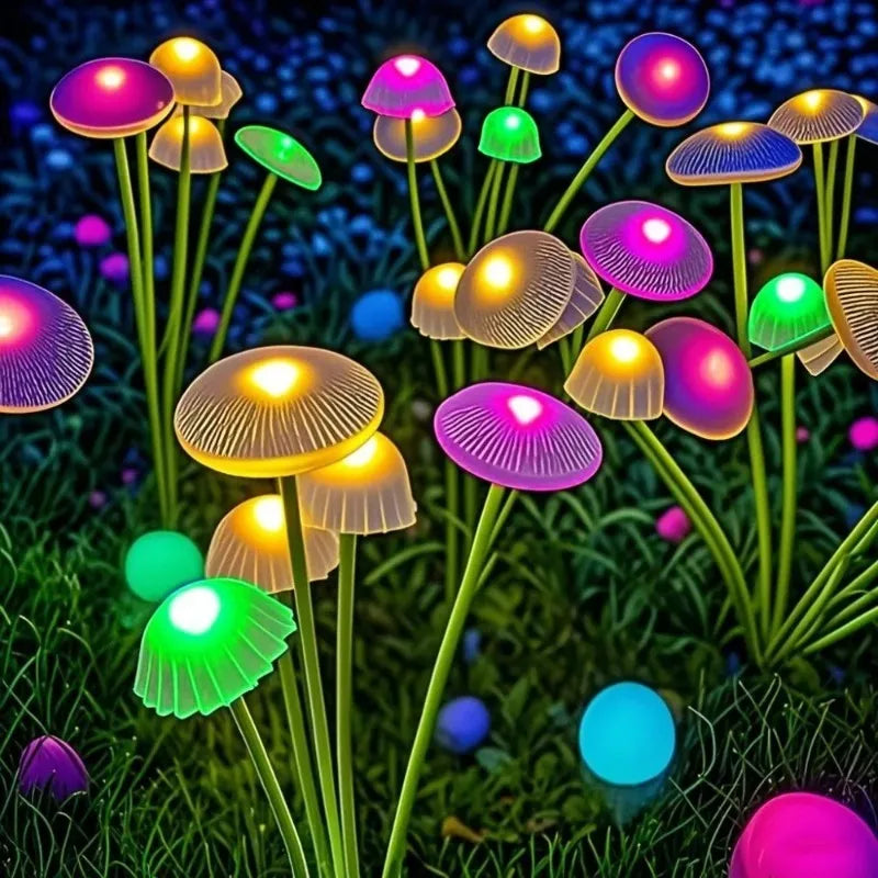 Solar Mushroom Lights Garden Lights