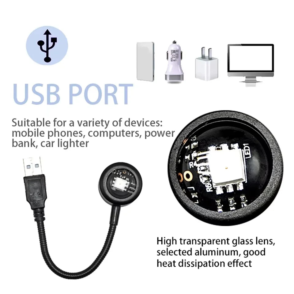 LED Sunset Projection Lamp