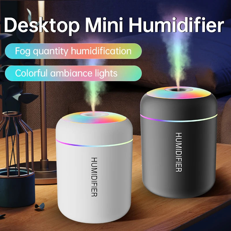 Mini Air Humidifier USB Electric Aroma Diffuser Essential Oil Purifier