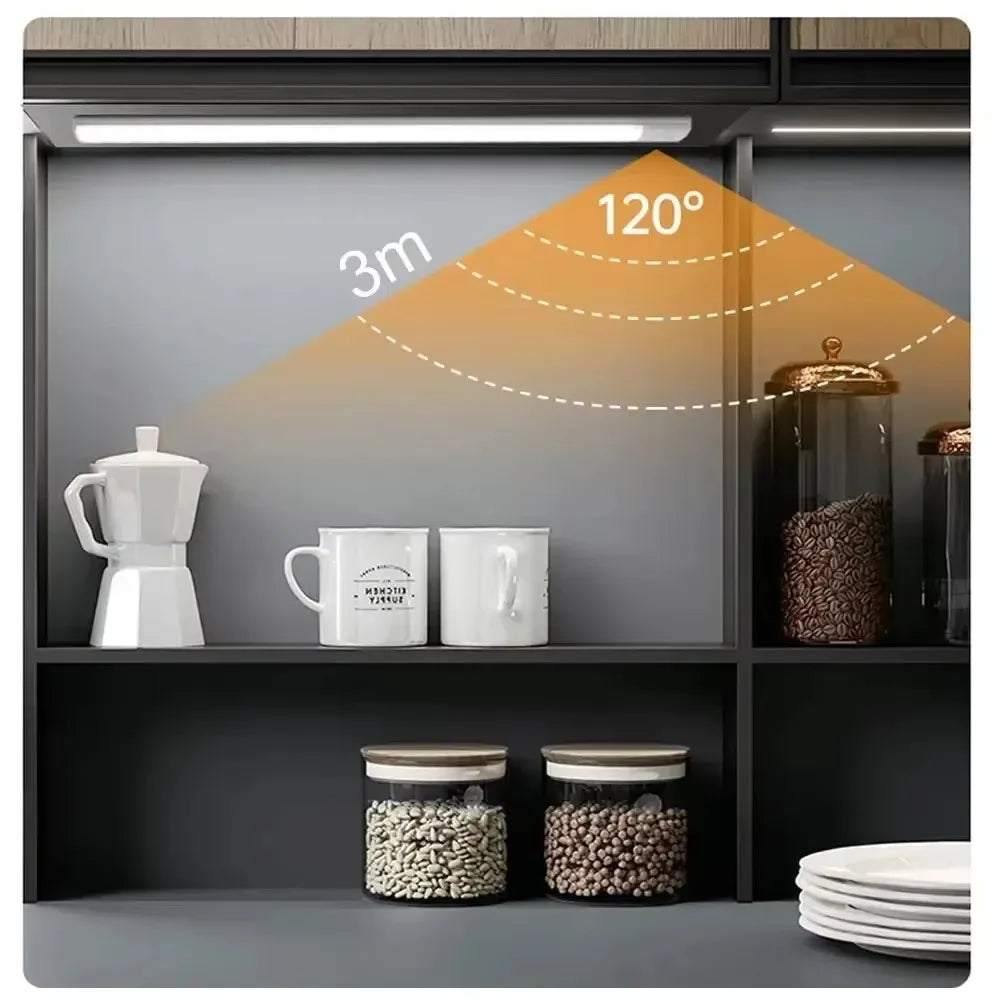 3 in 1 Under Cabinet Lights LED Motion Sensor Light