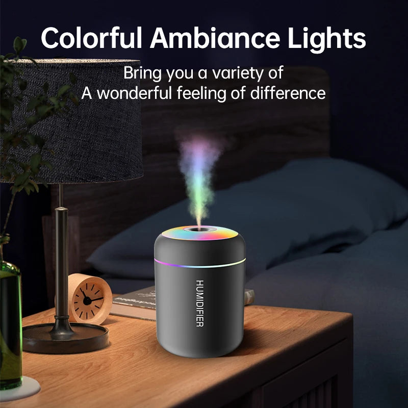 Mini Air Humidifier USB Electric Aroma Diffuser Essential Oil Purifier